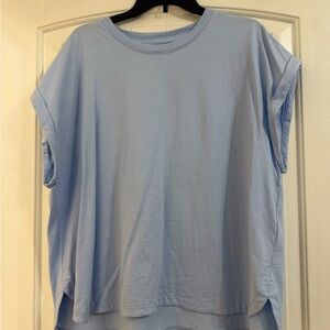 Abercrombie & Fitch Classic Blue Muscle Tee